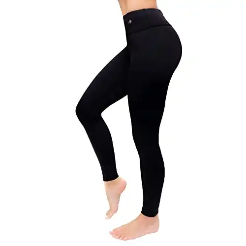 CompressionZ High Waisted Women's Leggings - Compression Pants for Yoga Running Gym & Everyday Fitness