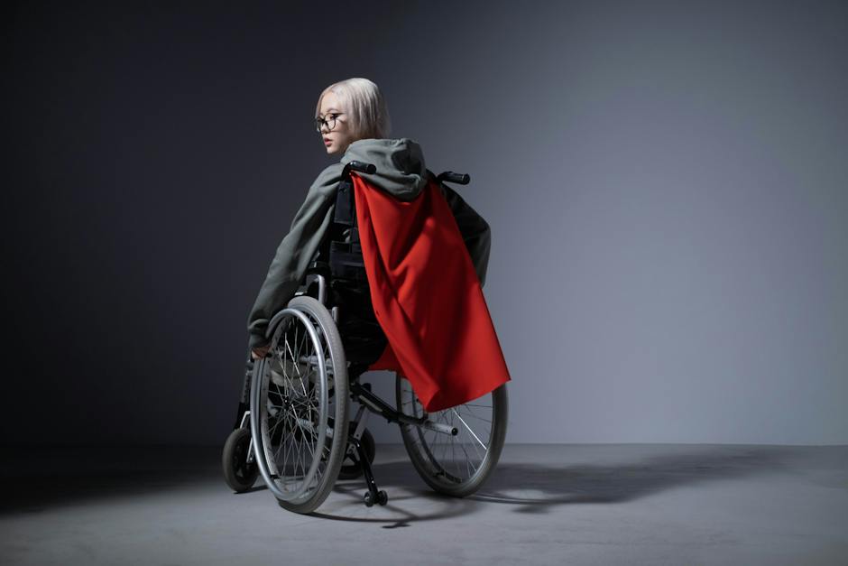 Image of different fitness gear suitable for disabled individuals